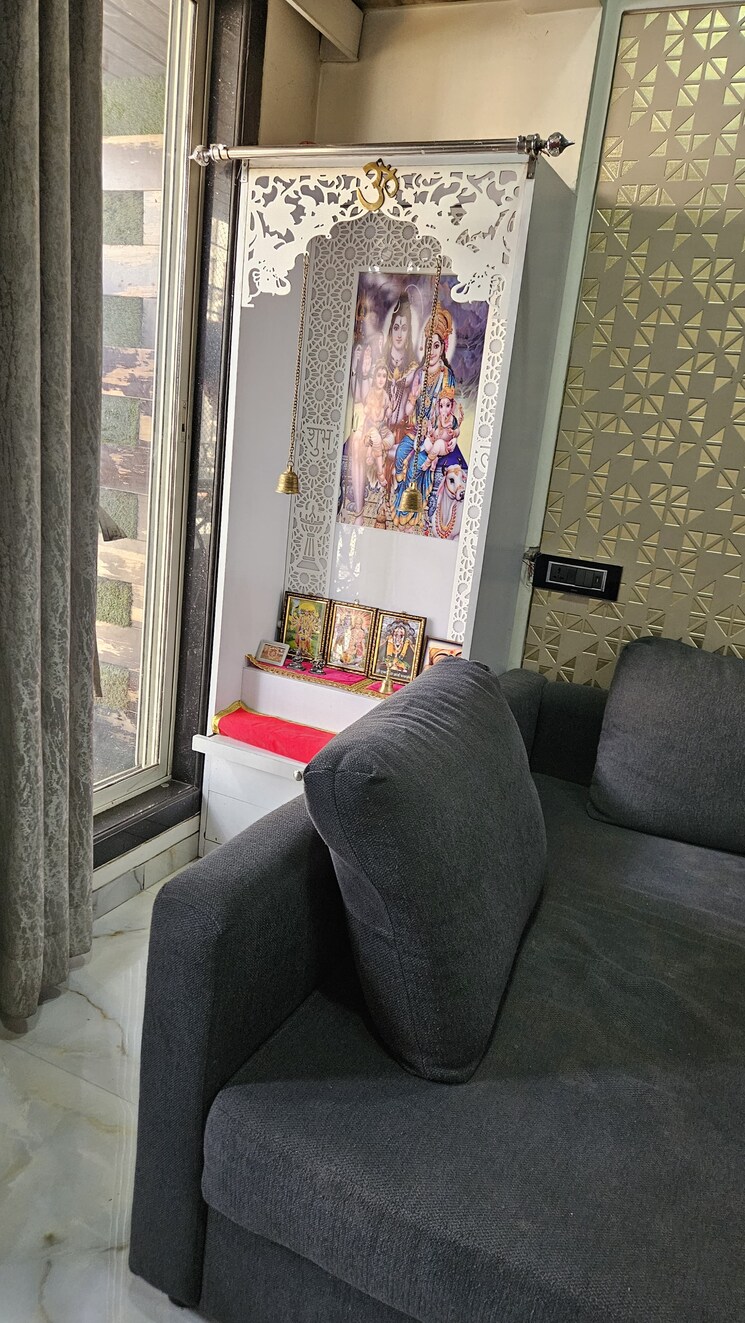 Living Room, nandkutir-chs 4 Bedroom 1450 Sq.Ft. Penthouse In Kopar Khairane Navi Mumbai 6697063