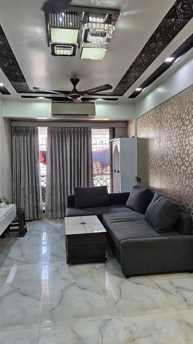 Living Room, nandkutir-chs 4 Bedroom 1275 Sq.Ft. Penthouse In Kopar Khairane Navi Mumbai 6697102