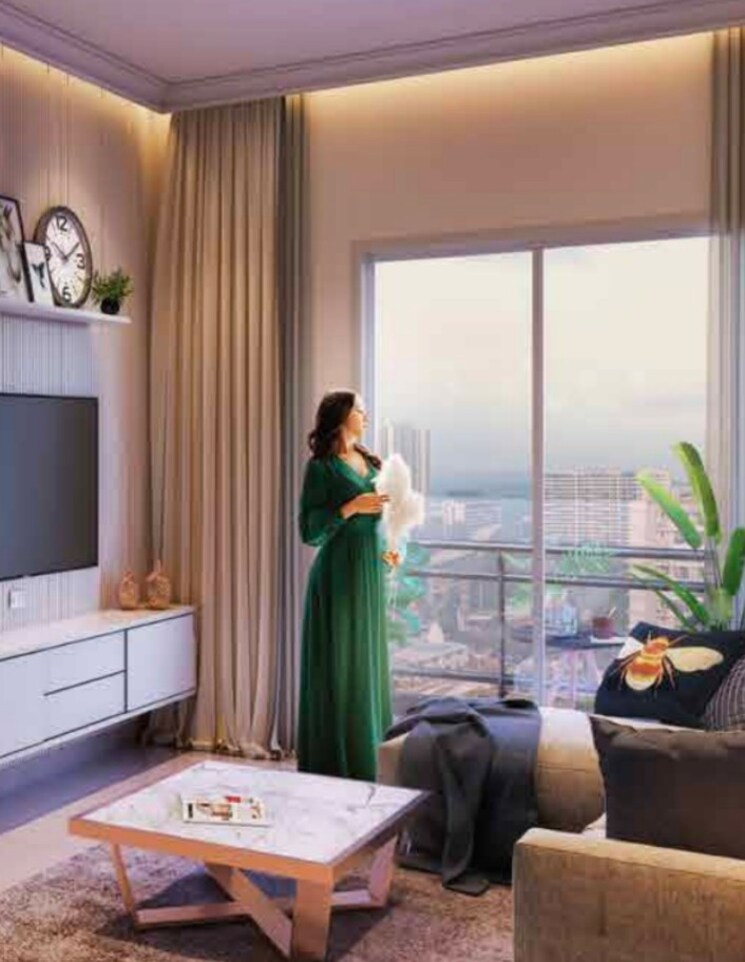 Living Room, kalpataru-vivant 1 Bedroom 439 Sq.Ft. Apartment In Jogeshwari East Mumbai 6701318
