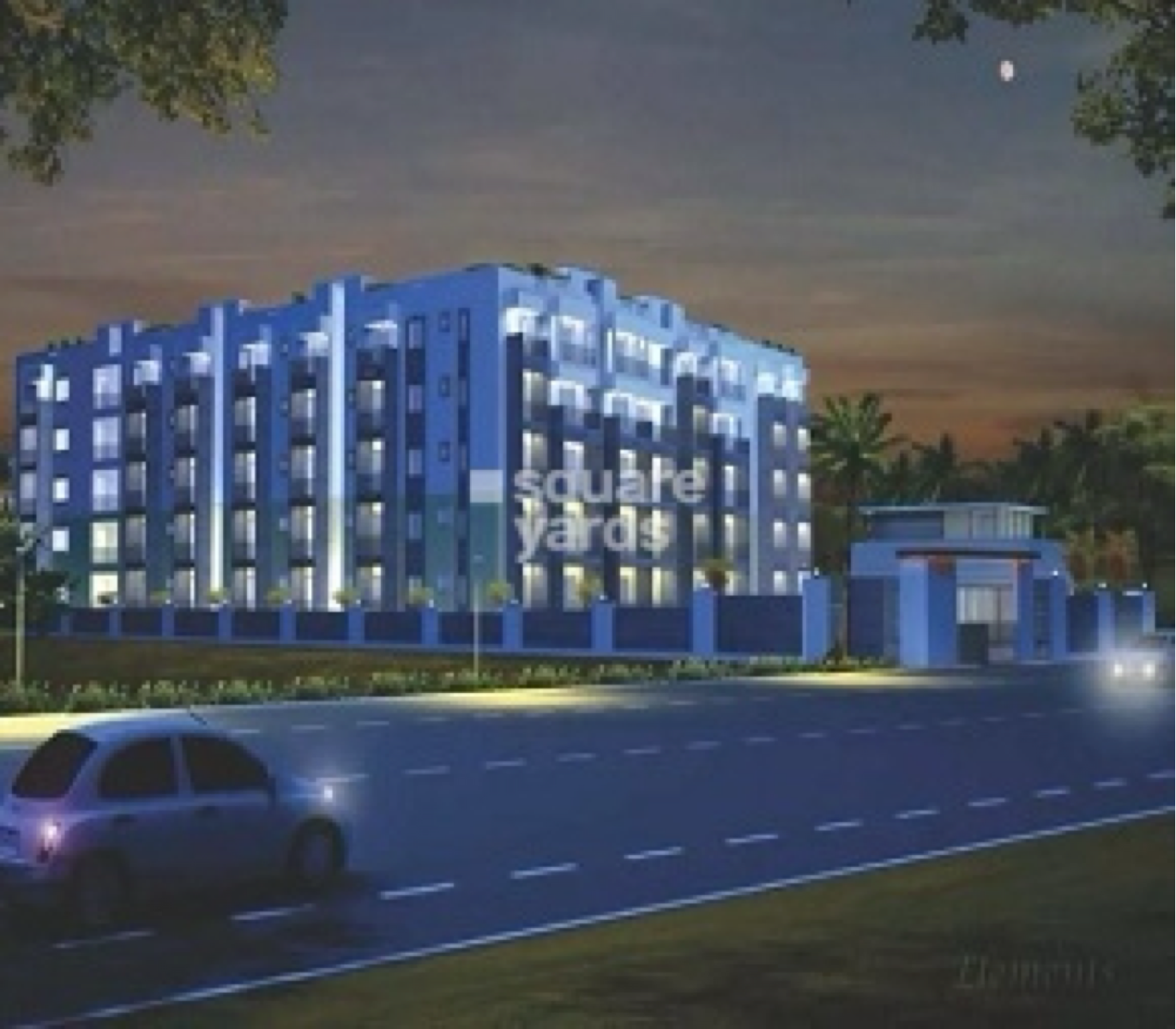 2 BHK Apartment For Resale in Commanders Galaxy Thanisandra Main Road Bangalore 6703228