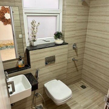 Bathroom in 3 BHK Apartment at BPTP Astaire Gardens August Villas, Sector 70a – for Rent