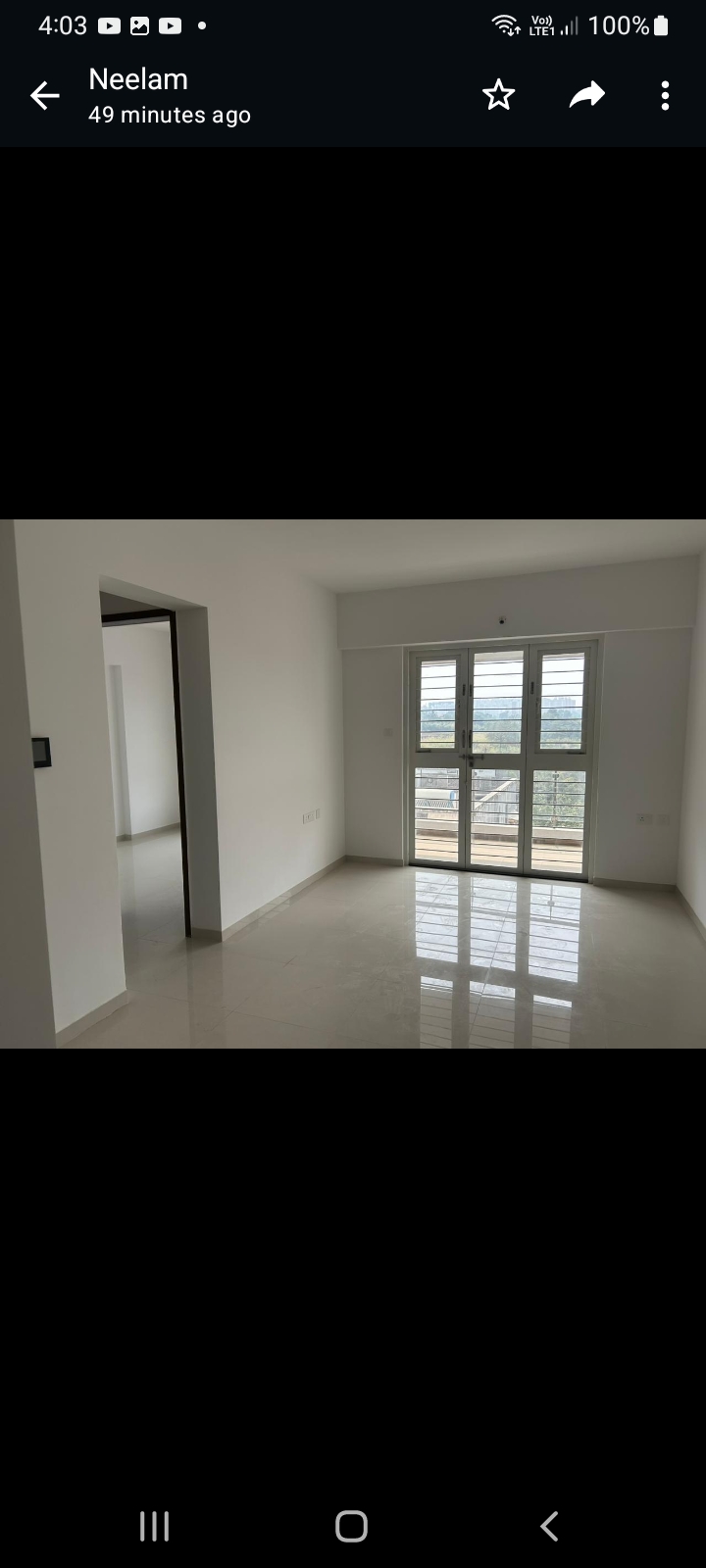 3 BHK + Pooja Room Apartment For Rent in Sai Ganesh 