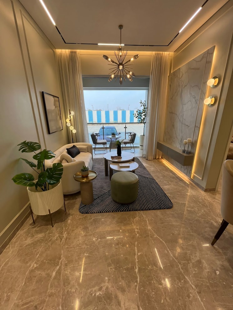 Living Room, raheja-solaris 3 Bedroom 1200 Sq.Ft. Apartment In Juinagar Navi Mumbai 6713311