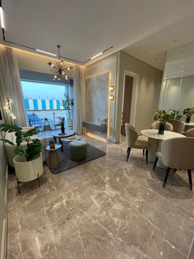 Living Room, raheja-solaris 3 Bedroom 1200 Sq.Ft. Apartment In Juinagar Navi Mumbai 6713311