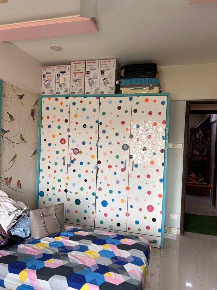 Bedroom, wonder-bharati-vihar 3 Bedroom 1350 Sq.Ft. Apartment In Katraj Pune 6722669