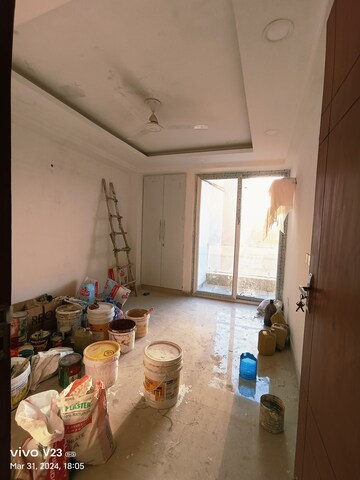 Living Room in 3 BHK Builder Floor at Chattarpur – for Sale