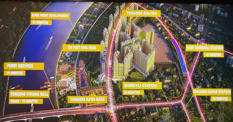 Exterior View, swaminarayan-city 1 Bedroom 403 Sq.Ft. Apartment In Dombivli East Thane 6728634