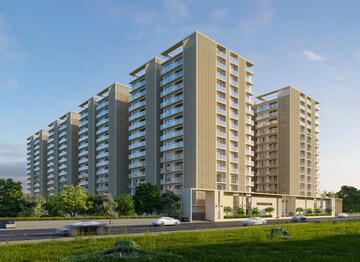 3 BHK Apartment – Exterior View View at Vesu - for Rent