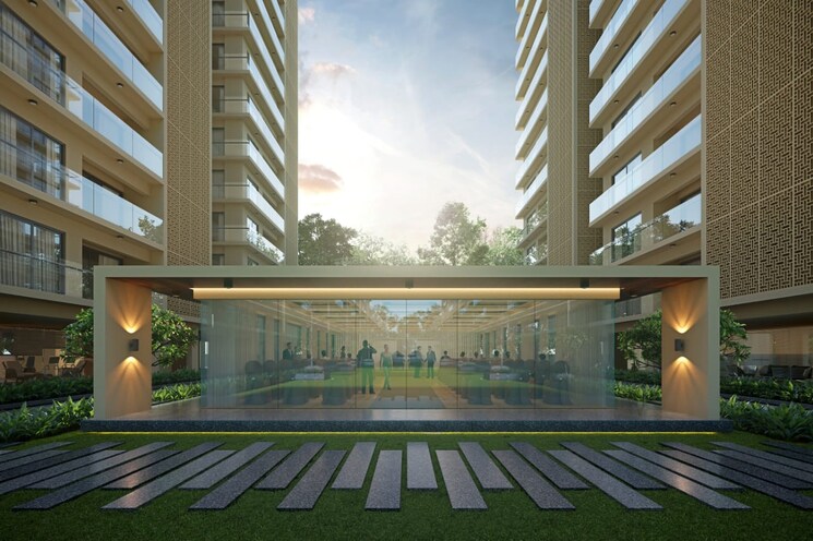 Balcony, vesu 3 Bedroom 1962 Sq.Ft. Apartment In Vesu Surat 6731578