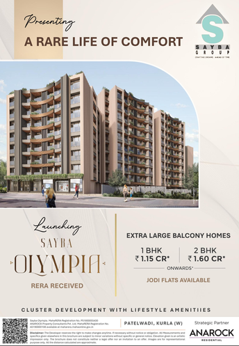 1 BHK Apartment For Resale in Sayba Olympia Kurla West Mumbai 6732169