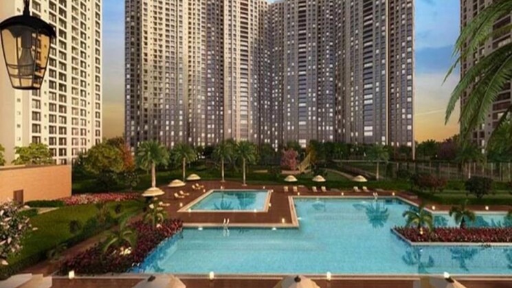 Swimming Pool, dosti-west-county 3 Bedroom 949 Sq.Ft. Apartment In Balkum Pada Thane 6733408