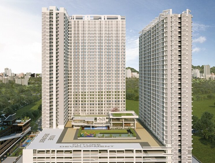 Exterior View, dosti-west-county 3 Bedroom 949 Sq.Ft. Apartment In Balkum Pada Thane 6733408