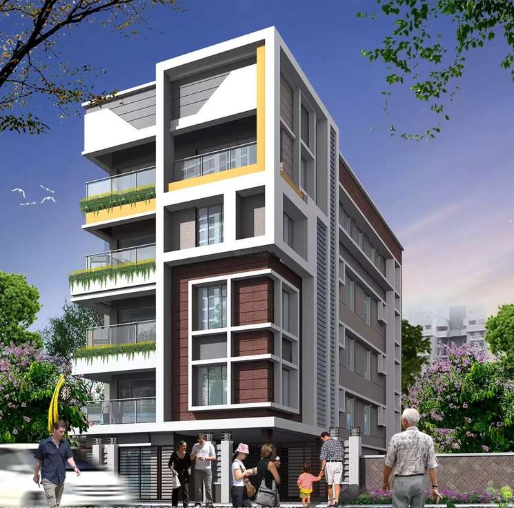 3 Bedroom 1150 Sq.Ft. Apartment in Salt Lake Sector V Kolkata