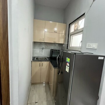 Kitchen in 1 RK Builder Floor at Ansal Sushant Lok I, Sushant Lok I – for Rent