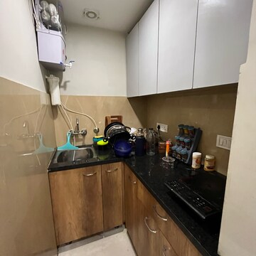 Kitchen in 1 BHK Builder Floor at Ansal Sushant Lok I, Sushant Lok I – for Rent