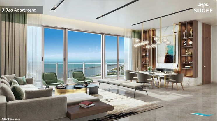 Room, sugee-marina-bay 4 Bedroom 3692 Sq.Ft. Apartment In Worli Mumbai 6740035