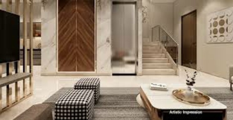 Living Room, kolte-patil-life-republic-24k-espada 4 Bedroom 2800 Sq.Ft. Villa In Hinjewadi Pune 6742547