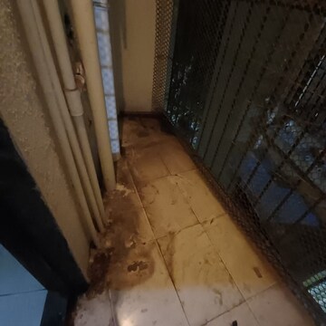 Balcony in 1 BHK Apartment at Parsik Nagar – for Rent