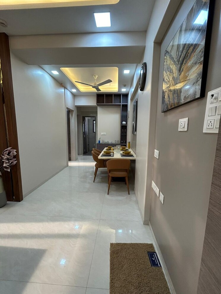 Living Room, rashi-27-east 3 Bedroom 1400 Sq.Ft. Apartment In Dombivli East Thane 6743478