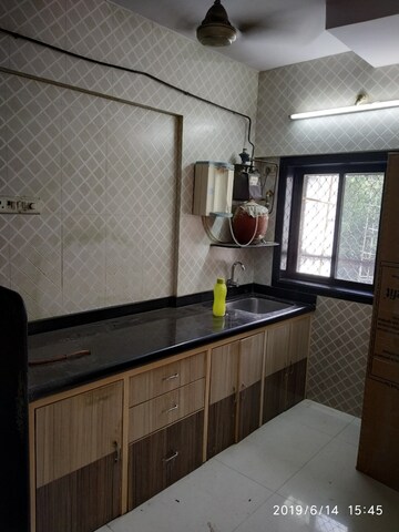 Kitchen in 2 BHK Apartment at Celestia Spaces, Sewri – for Rent