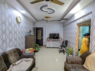 Living Room in 1 BHK Apartment at Parsik Nagar – for Sale