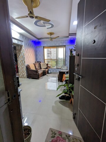 Living Room in 1 BHK Apartment at Parsik Nagar – for Sale