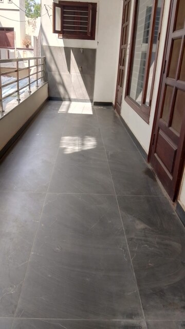 Balcony in 3 BHK Builder Floor at Sector 15 – for Rent