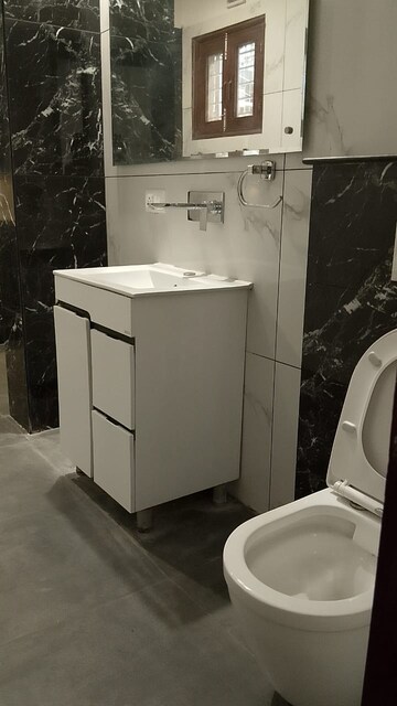 Bathroom in 3 BHK Builder Floor at Sector 15 – for Rent