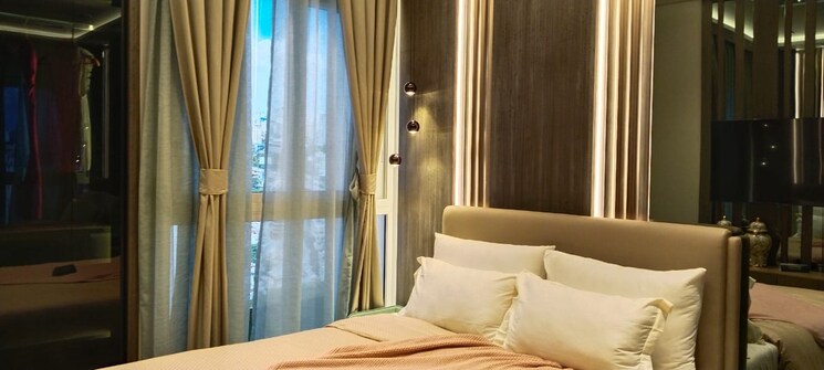 Bedroom, sheth-avalon-phase-2 3 Bedroom 1110 Sq.Ft. Apartment In Majiwada Thane 6748922