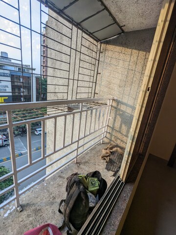 Balcony in 2 BHK Apartment at Parsik Nagar – for Rent