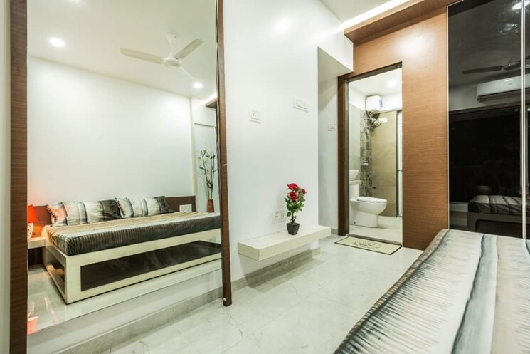 Bedroom, rutu-city 1 Bedroom 452 Sq.Ft. Apartment In Kasarvadavali Thane 6749856