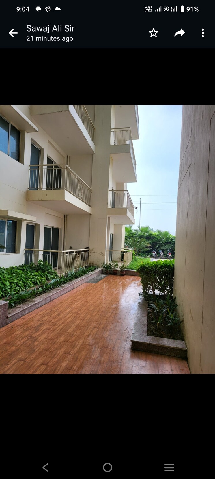 Balcony, godrej-hillside 2 Bedroom 680 Sq.Ft. Apartment In Mahalunge Pune 6757120