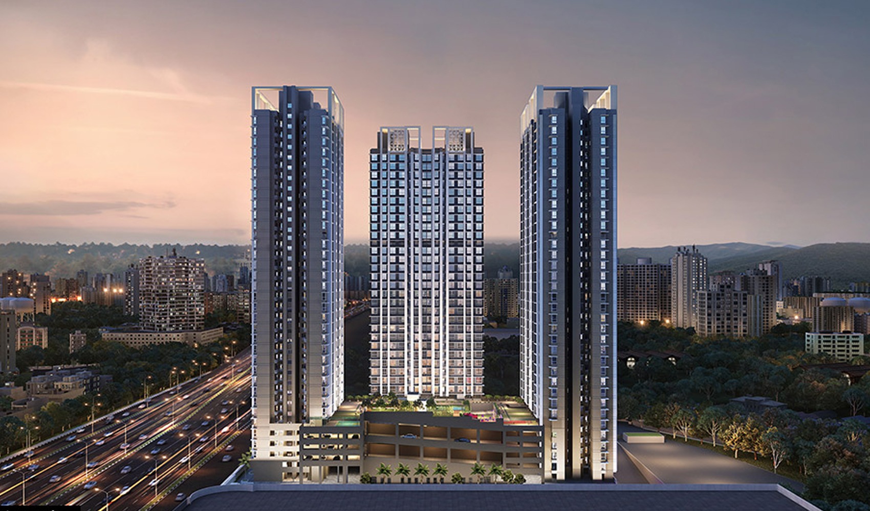 2 BHK Apartment For Resale in Sheth Zuri Majiwada Thane 6760686