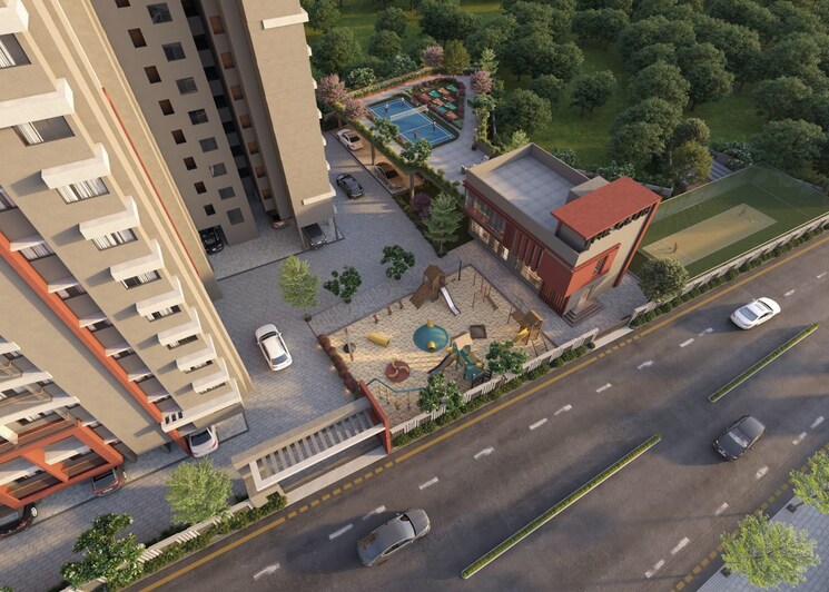 Master Plan, shivnath-habitats-phase-i 1 Bedroom 510 Sq.Ft. Apartment In Shilphata Thane 6762375