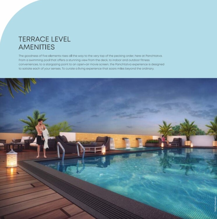 Swimming Pool, sanskruti-panchtatva 2 Bedroom 750 Sq.Ft. Apartment In Bibwewadi Pune 6765363