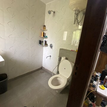 Bathroom in 1 BHK Builder Floor at Ansal Sushant Lok I, Sector 43 – for Rent