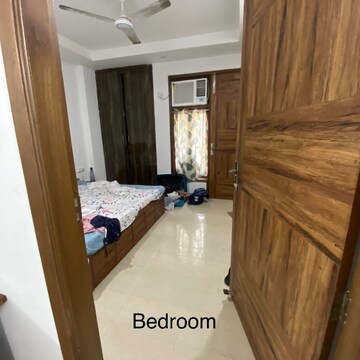 Bedroom in 1 BHK Builder Floor at Ansal Sushant Lok I, Sector 43 – for Rent