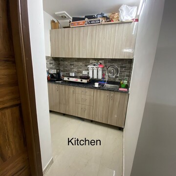 Kitchen in 1 BHK Builder Floor at Ansal Sushant Lok I, Sector 43 – for Rent