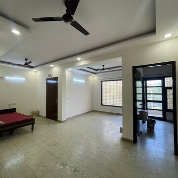 Living Room in 3 BHK Builder Floor at Ansal Sushant Lok I, Sushant Lok I – for Rent