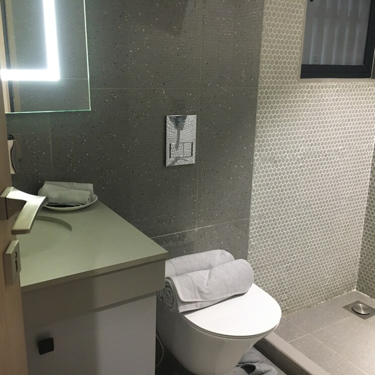 Bathroom, global-inspira 3 Bedroom 1093 Sq.Ft. Apartment In Maan Pune 6770012