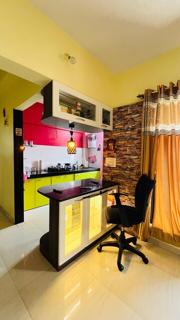 Kitchen in 1 BHK Apartment at Chavandai Residency II, Kalwa – for Sale
