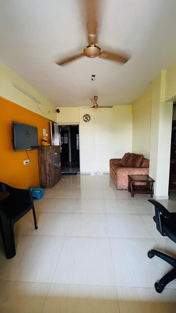 Living Room in 1 BHK Apartment at Chavandai Residency II, Kalwa – for Sale