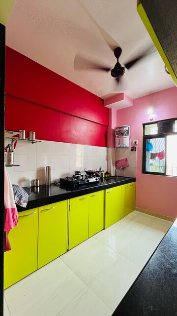 Kitchen in 1 BHK Apartment at Chavandai Residency II, Kalwa – for Sale
