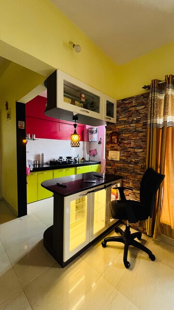 Kitchen in 1 BHK Apartment at Chavandai Residency II, Kalwa – for Sale