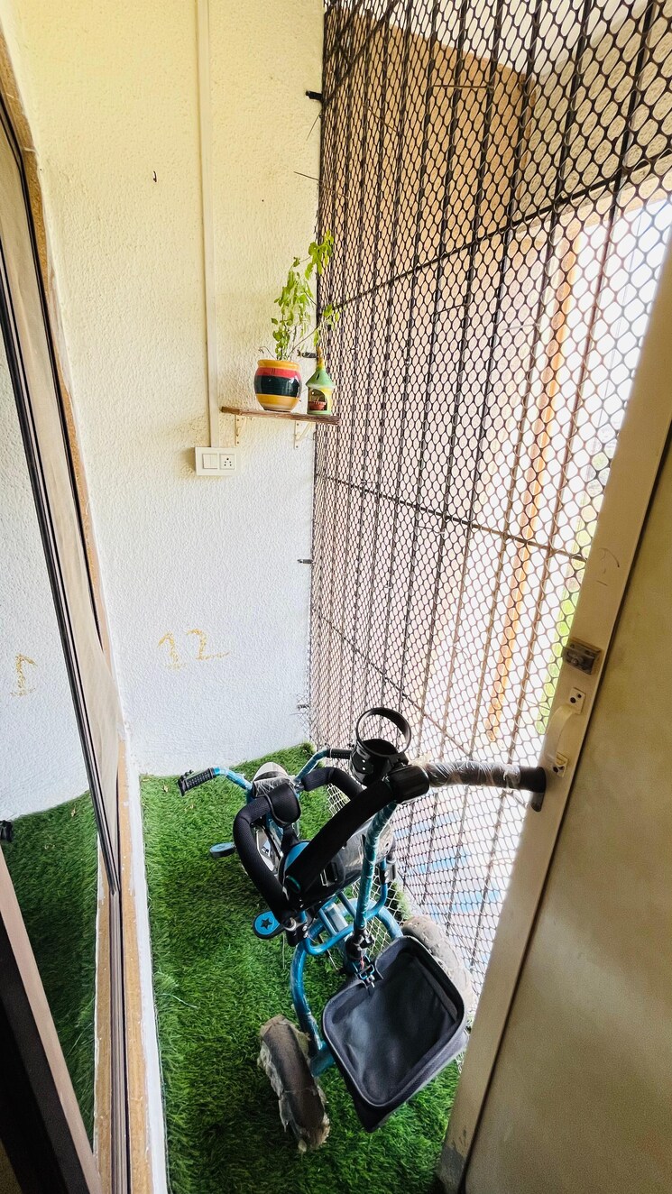 Balcony, chavandai-residency-ii 1 Bedroom 600 Sq.Ft. Apartment In Kalwa Thane 6770669