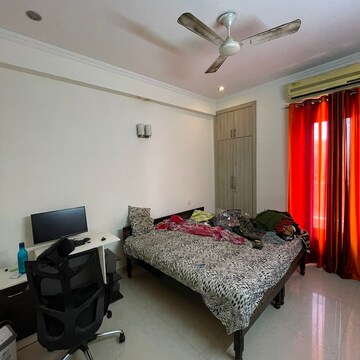 Bedroom in 3 BHK Builder Floor at Ansal Sushant Lok I, Sector 43 – for Rent