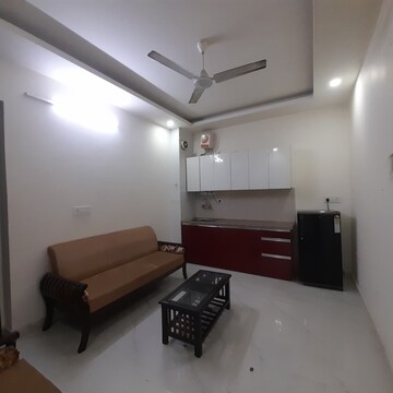 Living Room in 1 BHK Builder Floor at Ansal Sushant Lok I, Sector 43 – for Rent