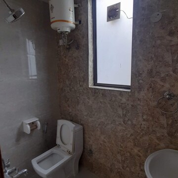Bathroom in 1 BHK Builder Floor at Ansal Sushant Lok I, Sector 43 – for Rent