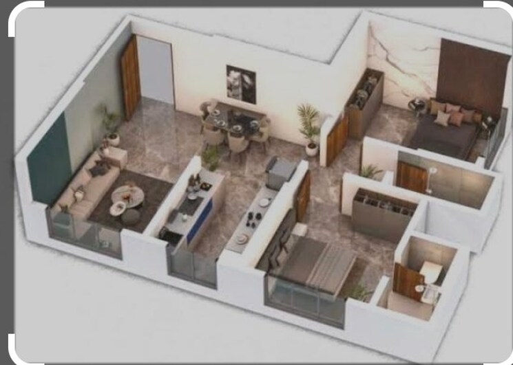 Floor Plan, adityaraj-anchor 1 Bedroom 407 Sq.Ft. Apartment In Vikhroli East Mumbai 6772155