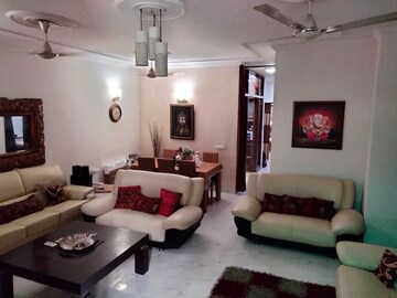 Living Room in 3 BHK Apartment at East Of Kailash – for Rent